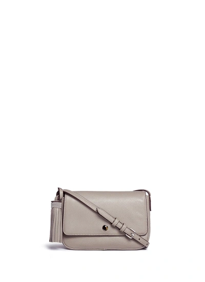 Shop Elizabeth And James 'cynnie' Flap Front Leather Crossbody Bag