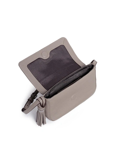 Shop Elizabeth And James 'cynnie' Flap Front Leather Crossbody Bag