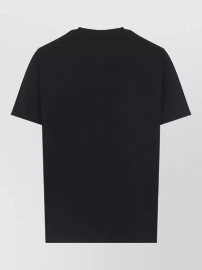 Canada Goose Big Chest Mini Embroidered T-shirt For Men In Black