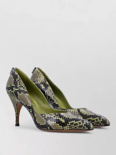 Miu Miu Pumps Ayers Python Print Snakeskin Pattern In Animal Print