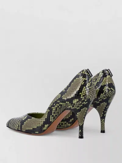 Miu Miu Pumps Ayers Python Print Snakeskin Pattern In Animal Print