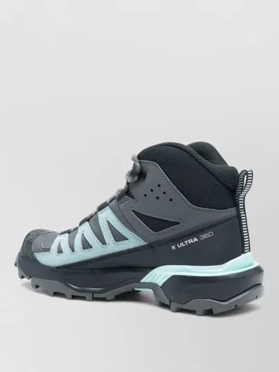 Salomon Low Sneaker Mesh Panels Pull Tab Sole In Gray
