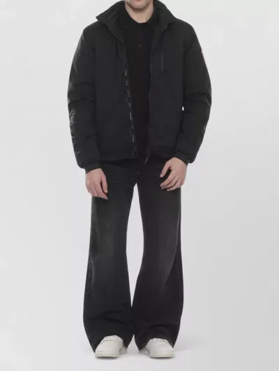 Canada Goose Lanvin Grey Embroidered Logo Cotton Sweatshirt In Black