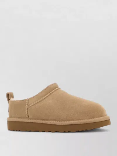 Ugg Slippers Flat Sole Pull Tab Round Toe In Multi