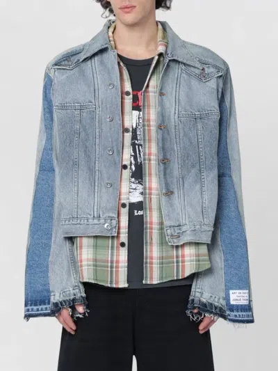 Gallery Dept. Ford Trucker Jacket Contrast Panels Collar
