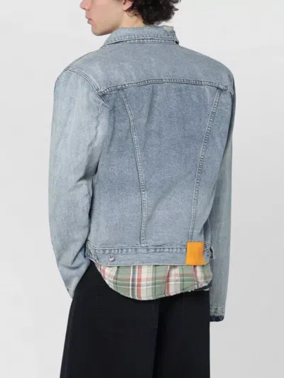 Gallery Dept. Ford Trucker Jacket Contrast Panels Collar