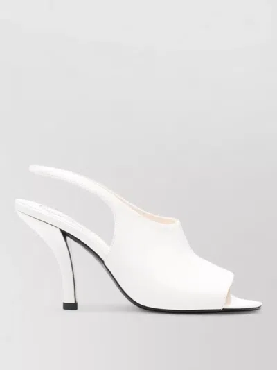 Totême Women White Slingback Heels, 7.5 Luxury Pumps & Heels For Women Darveys In White