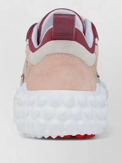 Christian Louboutin Mara Flat Sneakers Rear Pull Tab Contrast Panels In Multi