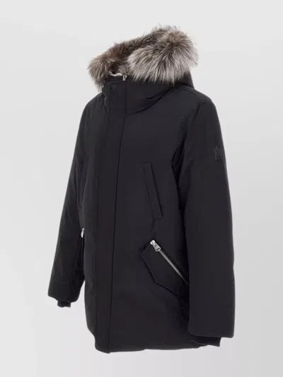 Mackage Men Black Nylon Blend Edward-x Down Jacket In Black
