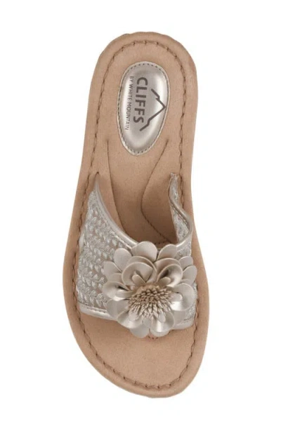 Cliffs By White Mountain Wide Width Chill Wedge Sandal