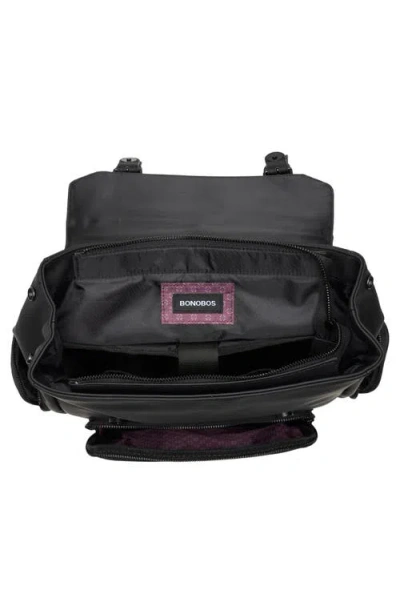 Bonobos Rubberized Backpack In Black