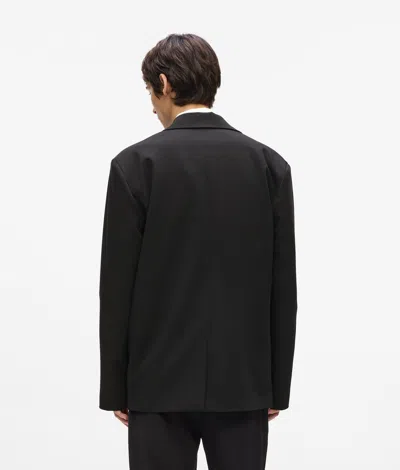 Kl Jeans Denim Panel Blazer