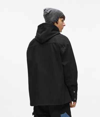 Kl Jeans Denim Panel Overshirt
