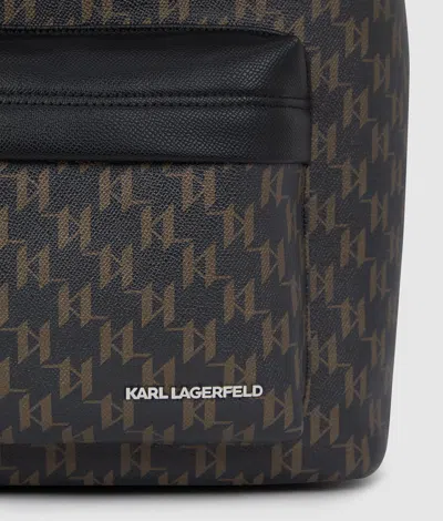 Karl Lagerfeld K/monogram Kanvas Backpack In Multi