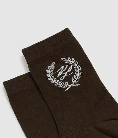 Karl Lagerfeld Crest Socks – 2 Pack In Multi