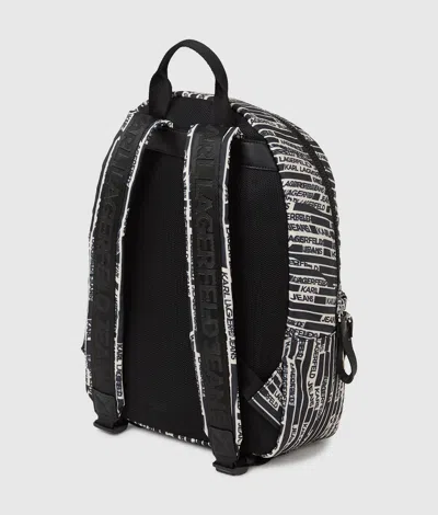 Kl Jeans Nylon Linear Logo Backpack