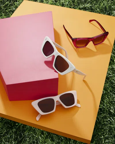 Celine Cl4004in Cat-eye-frame Sunglasses In Black