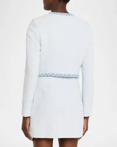 Loveshackfancy Azula Jacket In Blue