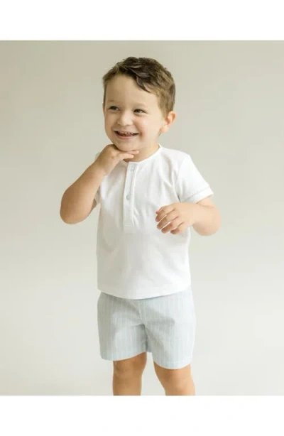 Cuclie Henley T-shirt In White