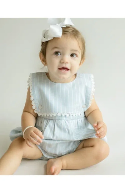 Cuclie Colette Bubble Romper In Blue