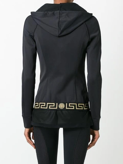 Shop Versace Greca Band Hoodie