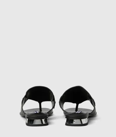 Kl Jeans Roxy Stud Trim Sandals In Multi