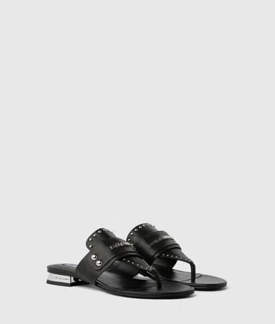 Kl Jeans Roxy Stud Trim Sandals In Multi