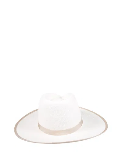 Max Mara Wide-brimmed Hat In White