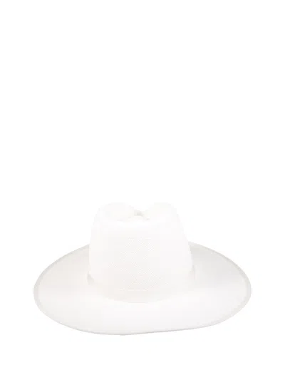 Max Mara Wide-brimmed Hat In White