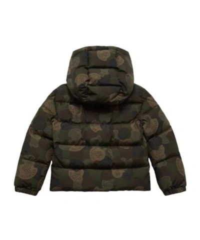 Moncler Aqua Escer Padded Shell-down Jacket 8-14 In Gray