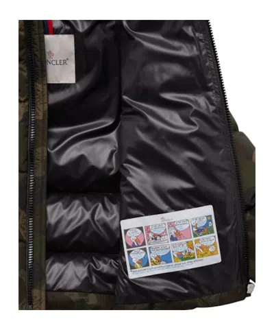 Moncler Aqua Escer Padded Shell-down Jacket 8-14 In Gray