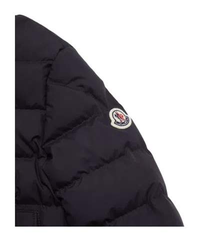 Moncler Serapio Tech Down Jacket In Black