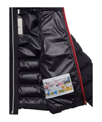 Moncler Serapio Tech Down Jacket In Black