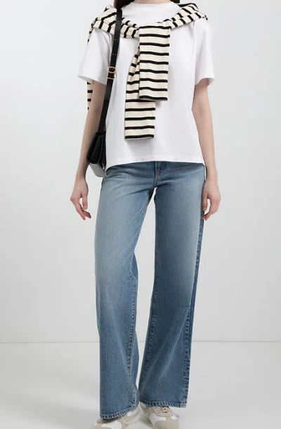 Slvrlake Belt Loop Jeans In Blue