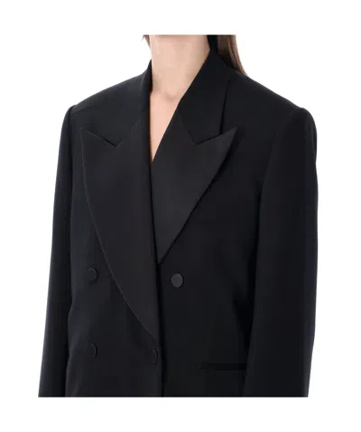 Dries Van Noten Sophisticated Wool Blend Jacket For Women In Black