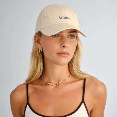 Le Specs Logo Cap In White