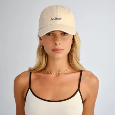 Le Specs Logo Cap In White