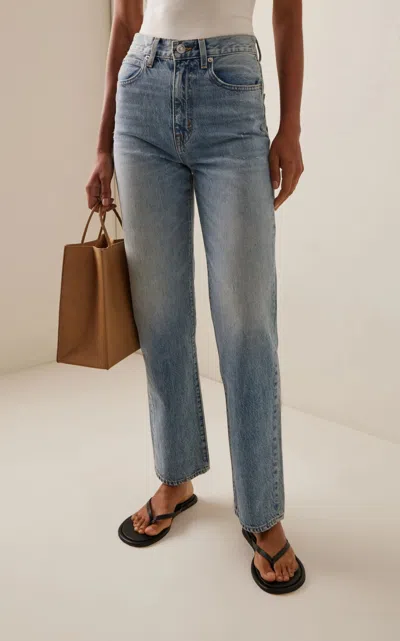 Slvrlake Belt Loop Jeans In Blue