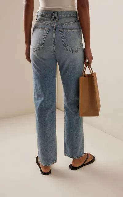 Slvrlake Belt Loop Jeans In Blue