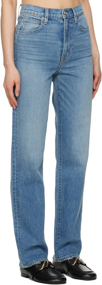 Slvrlake Belt Loop Jeans In Blue