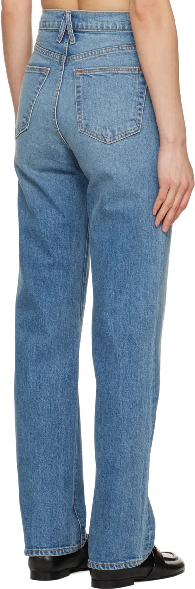 Slvrlake Belt Loop Jeans In Blue