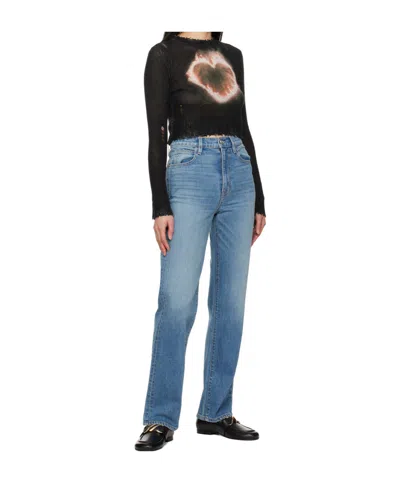 Slvrlake Belt Loop Jeans In Blue