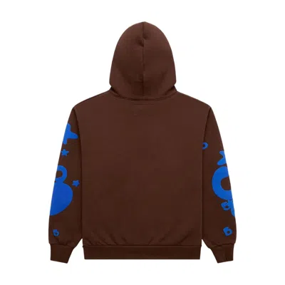 Sp5der Beluga Hoodie In Brown