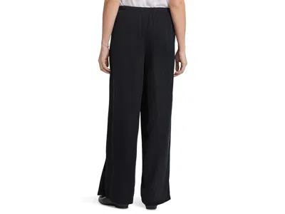 Nydj Jayne Wide Leg Pull-on Pants In Black