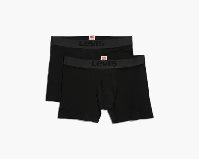 Levi's 2-pack Boxer Briefs In Black