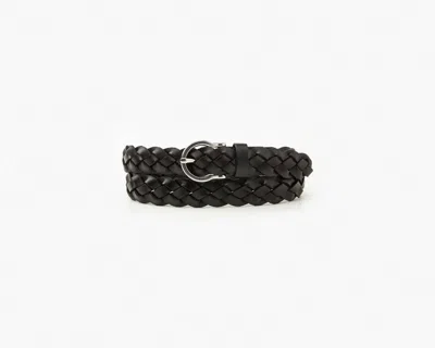 Levi's Braid Belt In Black