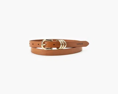 Levi's Metal Loop Belt In Brown