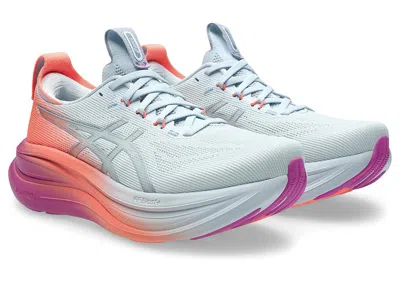 Asics Gel-nimbus 28 Shoes Grey Pink Ss26 Women In Multi