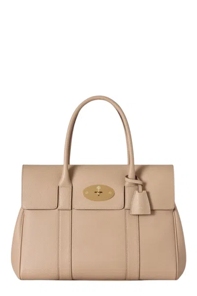 Mulberry Small Leather Bayswater Shoulder Bag In Pink