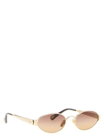 Chloé 54 Sunglasses Multicolor In Brown